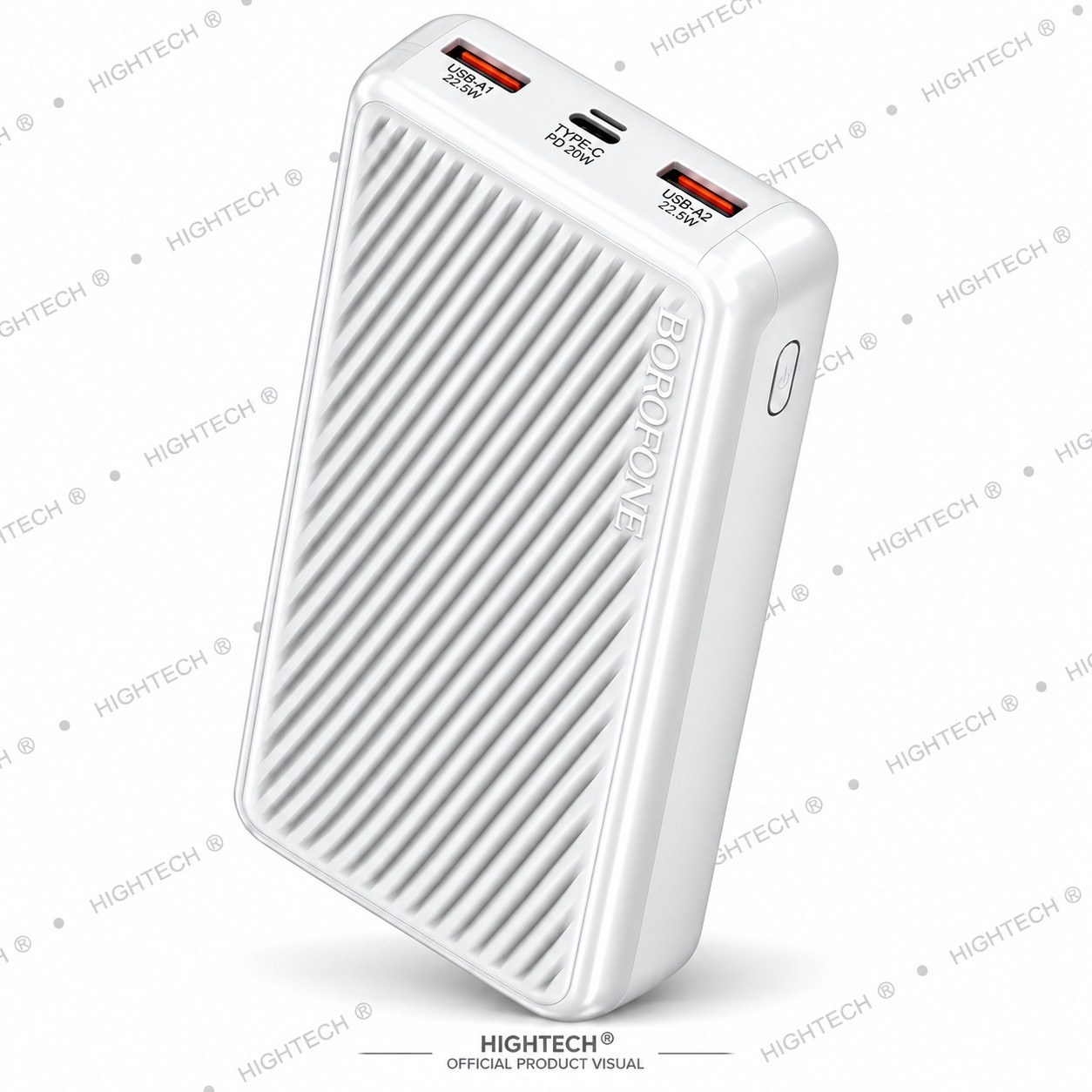 BJ56A BOROFONE FULLY COMPATIBLE POWER BANK Graceful 22.5W PD20W 20000mAh White
